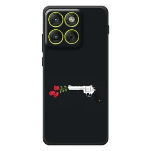 Чехлы (ART) Цветы на Motorola Edge 70 (VPrint) (Неожиданные цветы)