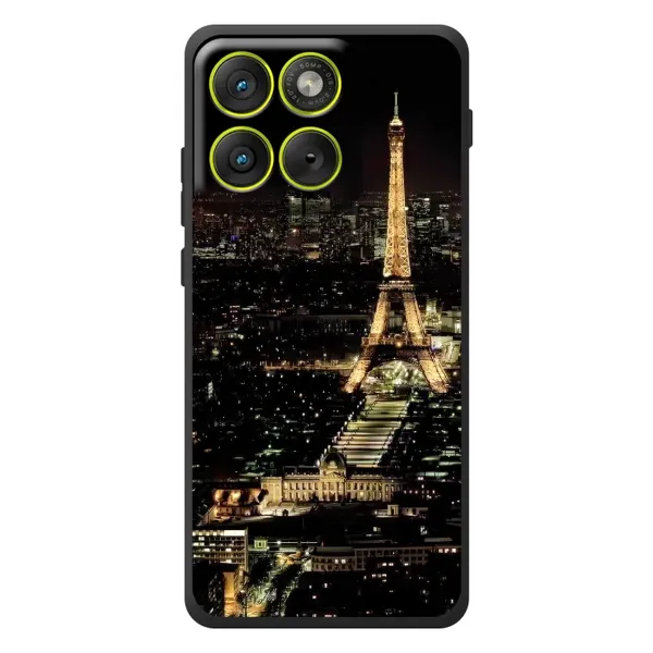 Чехол с принтом «Ночной Париж» для Motorola Edge 70