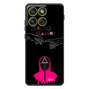 Чехол Гра в кальмара для Motorola Edge 70 (Минимализм Игра кальмара)