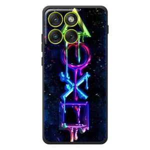 Чехлы с тематикой Киберспорт для Motorola Edge 70 (VPrint) (Pleystation лого)