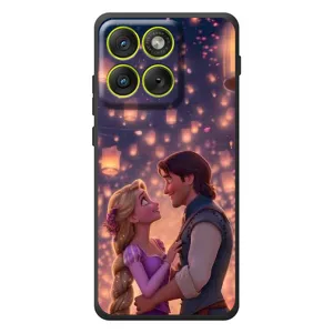 Чехол Рапунцель для Motorola Edge 70 (Принцесса и принц)