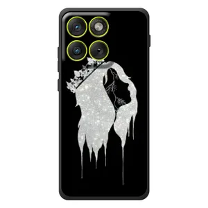 Чохол з Короною Motorola Эд $\overline{ж}70 - (AlphaPrint) (Принцеса)