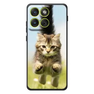 Чехлы с Котиками для Motorola Edge 70 (VPrint) (Прыжок кота)