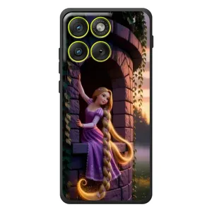 Чехол Рапунцель для Motorola Edge 70 (Рапунцель на башне)