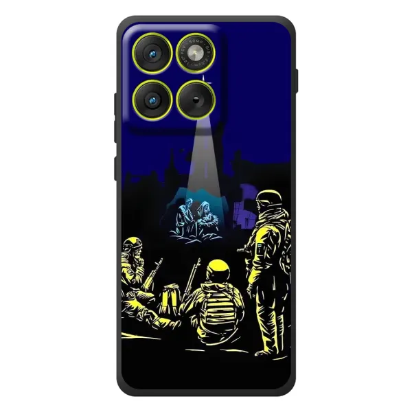 Чехол с принтом «Рождество в Украине» для Motorola Edge 70 Чехол с принтом «Рождество в Украине» для Motorola Edge 70