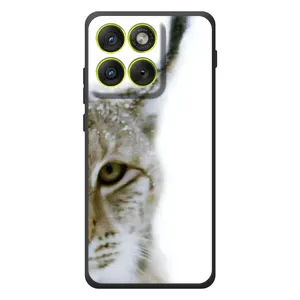 Чехлы с картинками животных Motorola Edge 70 (Рысь)