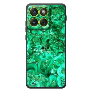 Мраморный чехол на Motorola Edge 70 (VPrint) (Салатный Мрамор)