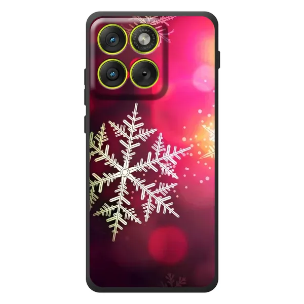 Чехол с принтом «Снежинка» для Motorola Edge 70