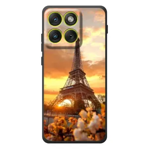 Чехол Эйфелева Башня для Motorola Edge 70 - (AlphaPrint) (Солнечная башня)