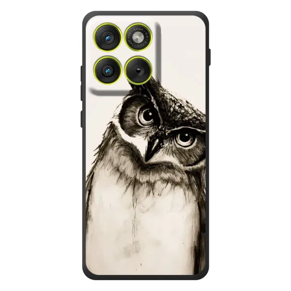 Чехол с принтом «Сова» для Motorola Edge 70