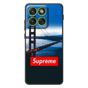 Чехол для Motorola Edge 70 с картинкой Supreme (AlphaPrint) (Стиль Supreme)