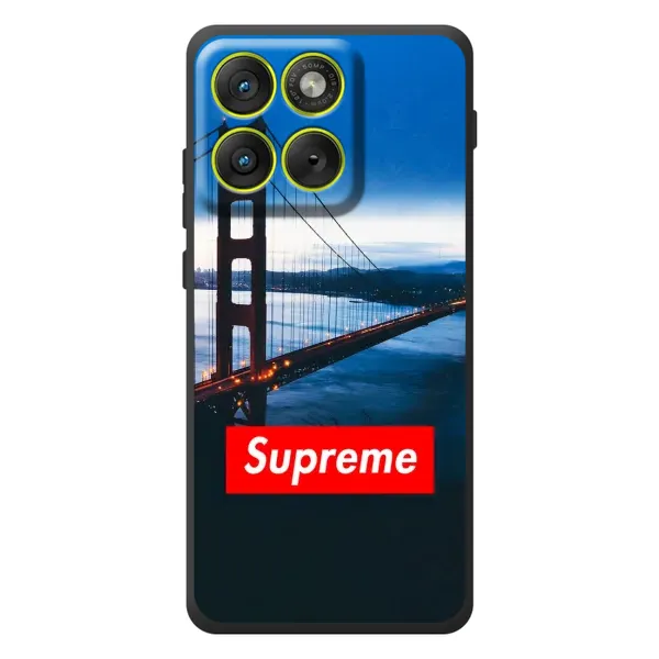 Чехол с принтом «Стиль Supreme» для Motorola Edge 70