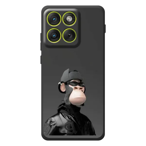 Чехол с принтом «стильная обезьяна NFT» для Motorola Edge 70