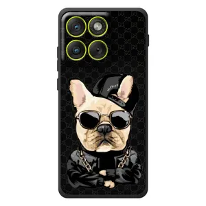 Чехлы с крутыми принтами для Motorola Edge 70 - (PREMIUMPrint) (Стильная собака)