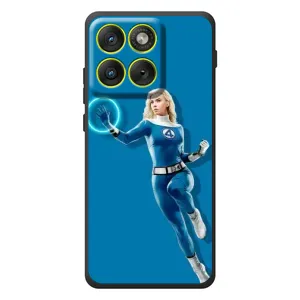 Чехол с принтом Фантастическая четверка для Motorola Edge 70 (Сью Сторм полет)