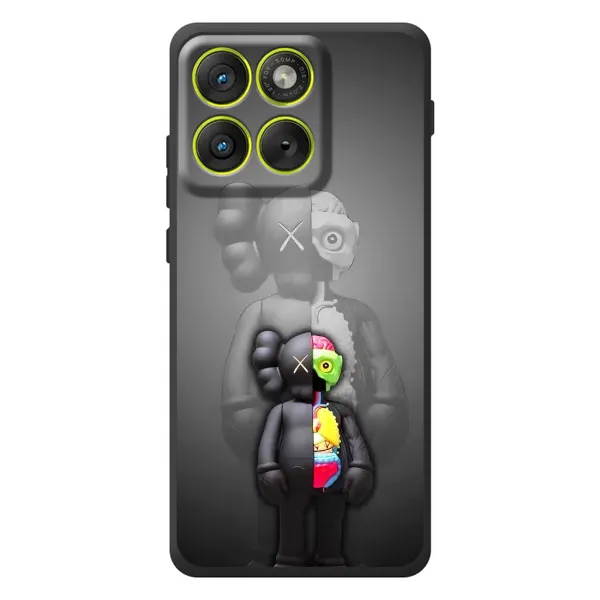 Чехол с принтом «Тело Bearbrick» для Motorola Edge 70