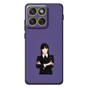 Чехлы Венсдей на Motorola Edge 70 Уэнсдей (AlphaPrint)