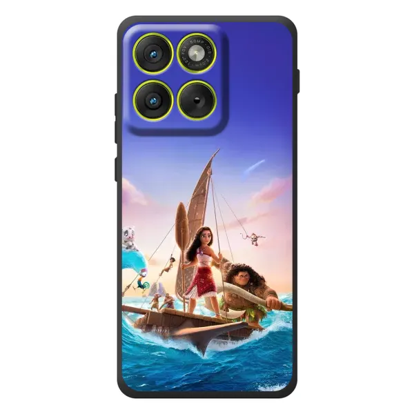Чехол с принтом «Команда Ваяна Мауи» для Motorola Edge 70