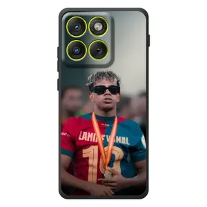 Чехол с футболистом Ламин Ямаль Motorola Edge 70 (Ямаль Барса)