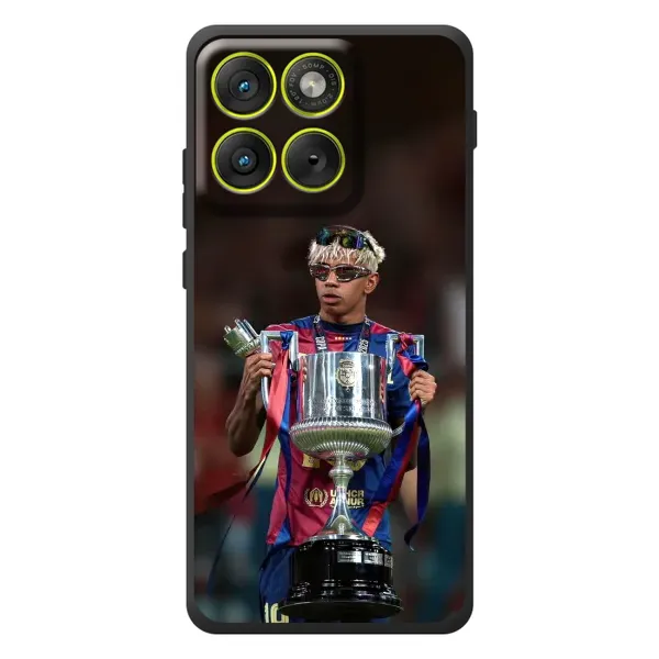 Чехол с принтом «Ямаль с кубком» для Motorola Edge 70