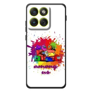 Чехол Амонг Ас для Motorola Edge 70 (AlphaPrint) (Яркий АмонгАс)