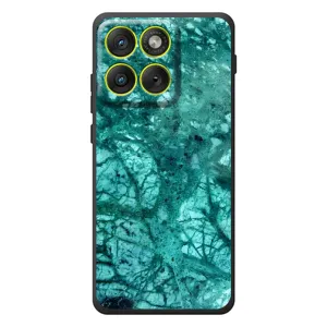 Мраморный чехол на Motorola Edge 70 (VPrint) (Зеленый мрамор)