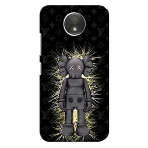 Чохол з принтом «Bearbrick LV» для Motorola Moto C (XT1750)
