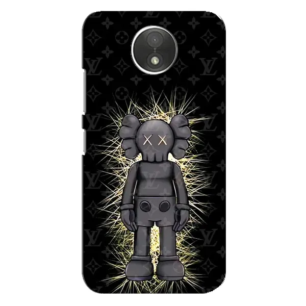 Чохол з принтом «Bearbrick LV» для Motorola Moto C (XT1750)