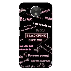 Чехол с принтом «BLACKPINK» для Motorola Moto C (XT1750)