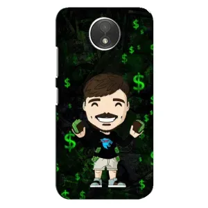 Чехол с принтом «Блогер Beast» для Motorola Moto C (XT1750)