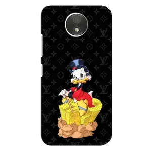 Чехли для Motorola Moto C (XT1750) - Скрудж МакДак Louis Vuitton (PREMIUMPrint) (Богатство Макдака)