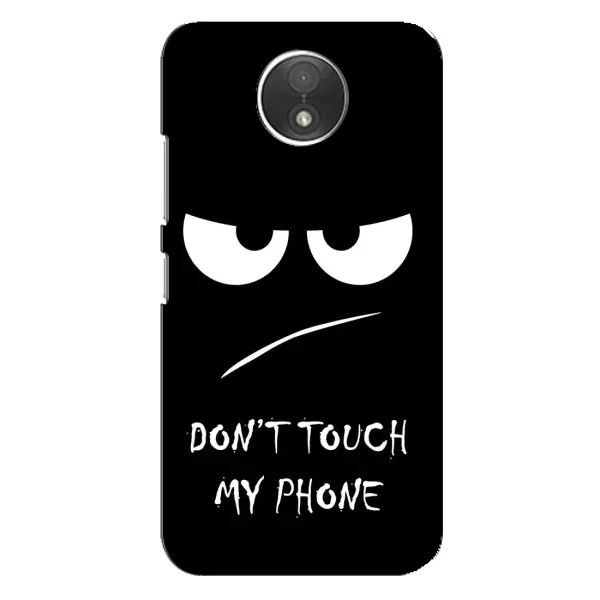 Чехол с принтом «Dont Touch» для Motorola Moto C (XT1750) Чехол с принтом «Dont Touch» для Motorola Moto C (XT1750)