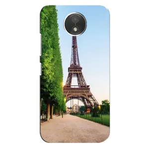 Чехол с принтом «Дорога в Париж» для Motorola Moto C (XT1750)