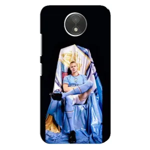 Чохли з футболістом Ерлінг Холанд для Motorola Moto C (XT1750) (AlphaPrint) (футболіст Холанн)