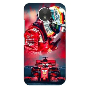 Чохли з Машинами на . Motorola Moto C (.XT1750.) (VPrint) (Гонщик)