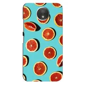 Чохли з фруктами для Motorola Moto C (XT1750) (VPrint) (Грейпфрут)