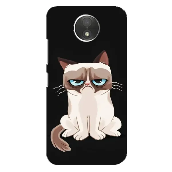Чехол с принтом «Грустный кот» для Motorola Moto C (XT1750) Чехол с принтом «Грустный кот» для Motorola Moto C (XT1750)