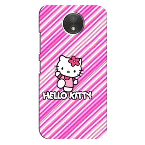Чохол з принтом «Hello Kytty» для Motorola Moto C (XT1750)