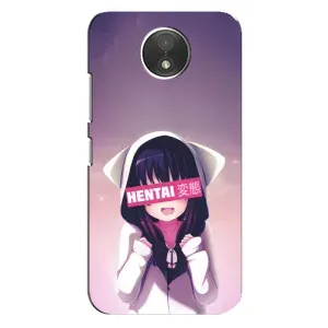 Чехол с принтом «Hentai chan» для Motorola Moto C (XT1750)