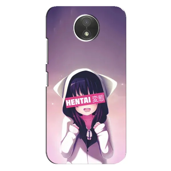 Чехол с принтом «Hentai chan» для Motorola Moto C (XT1750)