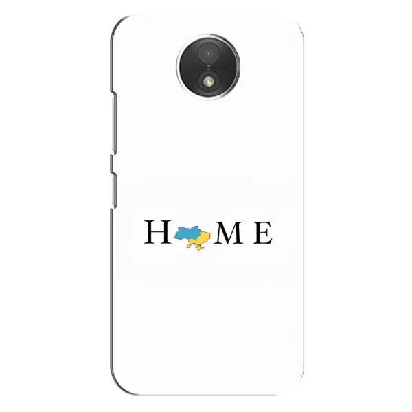 Чохол з принтом «Home» для Motorola Moto C (XT1750)