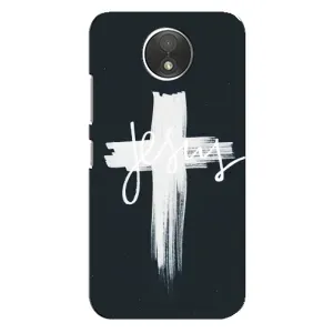 Християнські Чохли для Motorola Moto C (XT1750) (AlphaPrint) (Ісус)