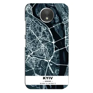 Чохол з принтом «Київ» для Motorola Moto C (XT1750)