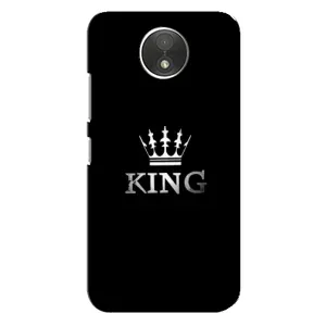 Чохол з принтом «KING» для Motorola Moto C (XT1750)