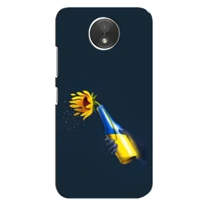 Чохол з принтом «Коктель молотова» для Motorola Moto C (XT1750)