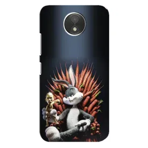 Чохол з принтом «Король Кролик» для Motorola Moto C (XT1750)