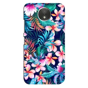 Чохол для . Motorola Moto C (.XT1750.) - з принтом (Дизайнерські) (AlphaPrint) (Мальовничі квіти)