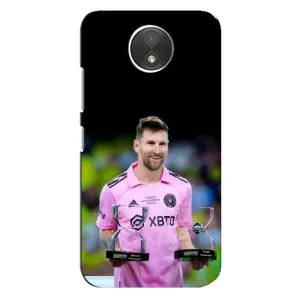 Чохли для . Motorola Moto C (.XT1750.) - Лео Мессі Маямі (Кубки Мессі)