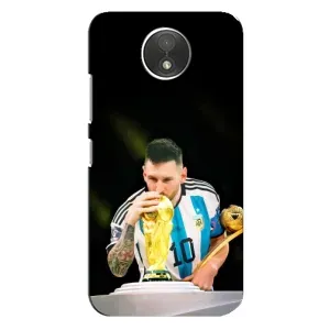 Чохли для Motorola Moto C (XT1750) (Leo чемпіон) (AlphaPrint) (Кубок Мессі)