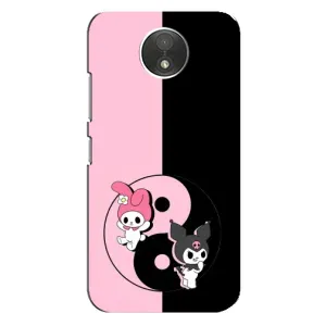 Чохол з кроликом Куромі на Motorola Moto C (XT1750) (Куромі Інь Янь)